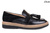 BUTY DAMSKIE CLARKS CZARNE PÓŁBUTY MOKASYNY 