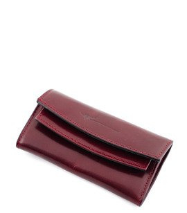 ETUI NA KLUCZE DRAGON SKÓRZANE POJEMNE BORDOWE