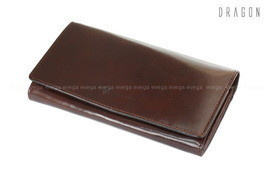 PORTFEL DRAGON 90 DAMSKI SKÓRZANY BRĄZ NA PREZENT