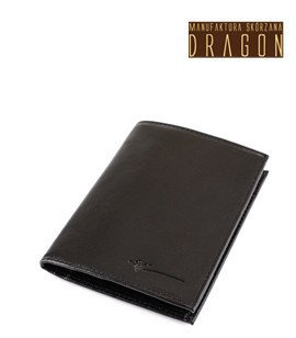 DUŻY SKÓRZANY MĘSKI PORTFEL DRAGON NA PREZENT