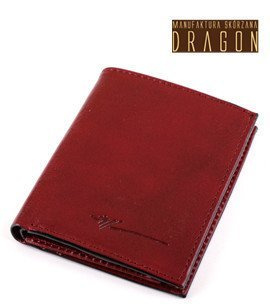 ETUI NA DOKUMENTY KARTY BANKNOTY SKÓRZANE BORDOWE