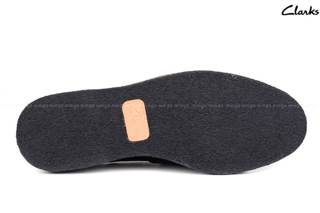 BUTY DAMSKIE CLARKS CZARNE PÓŁBUTY MOKASYNY 